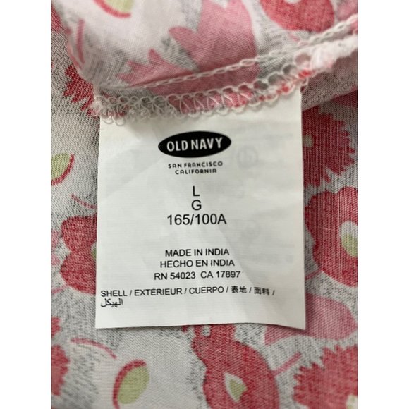 Old Navy Red Pink Strappy Dress Size Large - Picture 5 of 6